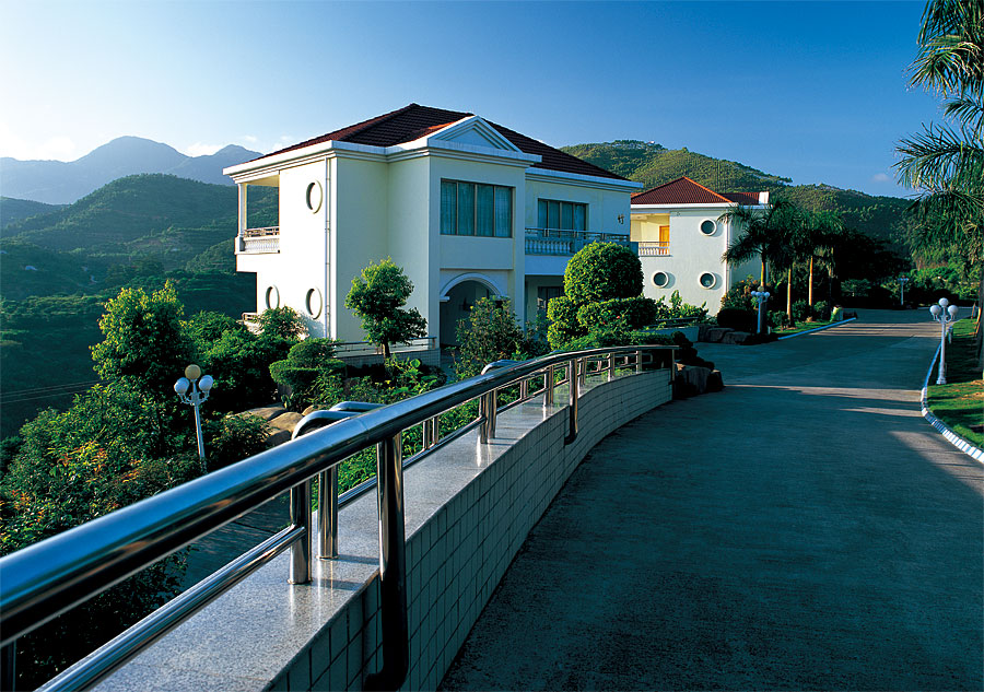 黑眼睛廣告為雁鳴湖旅游度假村宣傳推廣拍攝的風光圖片之獨棟別墅